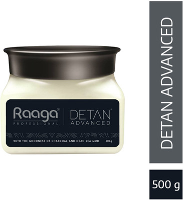 RAAGA PROFESSIONAL De-Tan Advanced Cream with Charcoal and Dead Sea Mud(500 g)