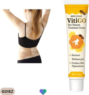 GOIEZ Vitiligo Spot Gradual Healing Venom Cream Pack Of 1 (30g)(30 g)