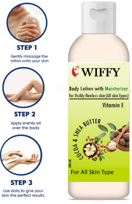 Wiffy Butter Body Lotion | 24H Deep Moisture | All Skin Types (200ml)(200 ml)