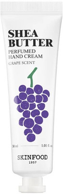 Skinfood Shea Butter Perfumed Hand Cream Grape Fruit Scent - 30ml(30 ml)