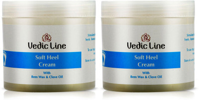 Vedic Line Soft Heel Cream Pack of 2(200 ml)