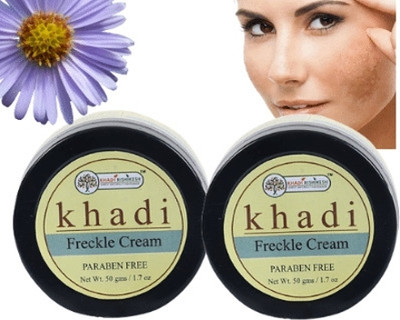 Khadi Rishikesh Freckle Cream Reducing Hyper Pigmentation Dark Spot,Night Cream(100 g)