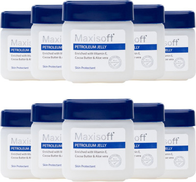 Maxisoft Petroleum Jelly 50 gm| With Aloe & Cocoa Butter | Paraben Free(500 g)