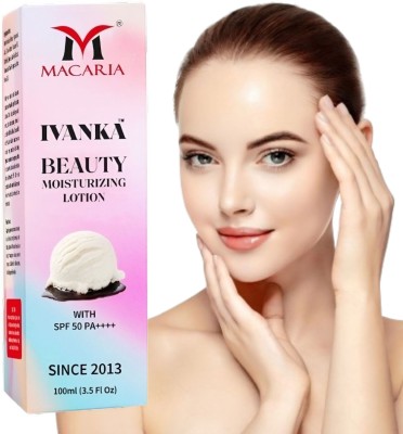 MACARIA IVANKA BEAUTY FACE AND BODY LOTION MOISTURIZER(100 ml)