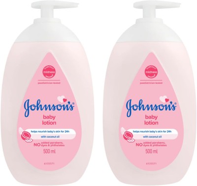 JOHNSON'S New Lotion 500ml (Pack of 2)(1000 ml)