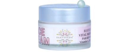 SAATTVEDA Face cream Deep repair Restores vital Moisture Paraben Free-(50gm) pack of 2(100 ml)