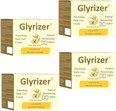 DOOMSDAY GLYRIZER NOURISHING CREAM WITH SHEA BUTTER MOISTURIZING SKIN PACK OF- 100g X 4(400 g)