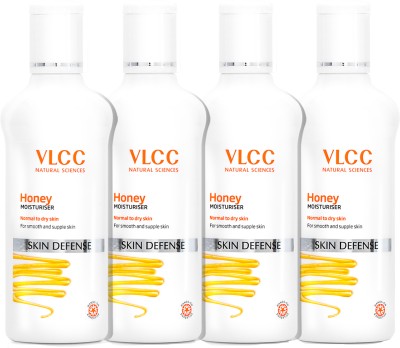 VLCC Honey Moisturiser Softens dry & ageing skin (Pack of 4)(400 ml)