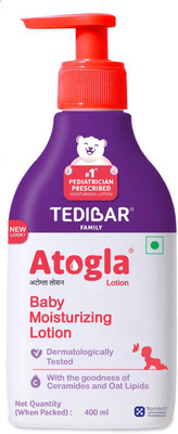 Atogla Baby Moisturising Lotion from Tedibar Family - By Torrent Pharma(400 ml)