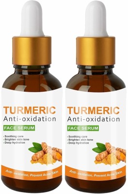 GABANA Turmeric Face Serum Brightening, Nourishing, Moisturizing Skin (30ML) Pack of 2(60 ml)