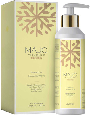 FLORENTHA MAJO VITAMIN C BODY LOTION FOR YOUNG & GLOWING SKIN PACK OF 200ml x 1(200 ml)