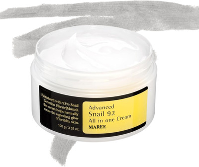 Maree Snail 92 Face Cream – Brightens, Heals, and Smooths Skin Texture(100 g)