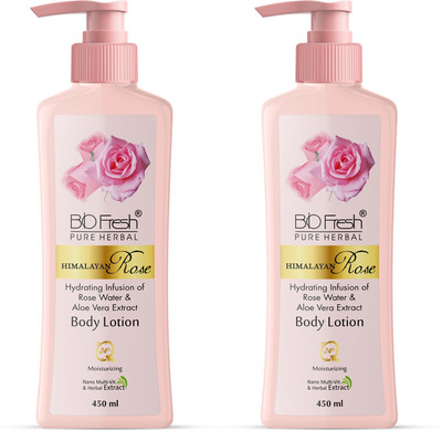 Biofresh Herbal Himalayan Rose Body Lotion/ Winter Moisturizer(900 ml)