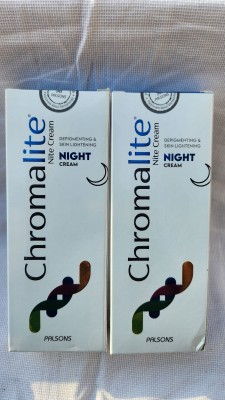 Chromalite NIGHT CREAM BY PALSONS PACK OF 2(40 g)