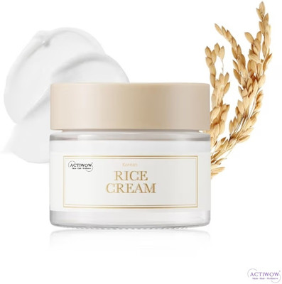 ACTIWOW Korean Rice Cream Clear Tone Moisturizer(50 g)