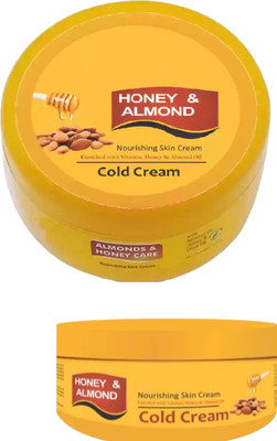 Wiffy Honey and Almond Cold Cream for winter with Saffron (200 g)(200 ml)