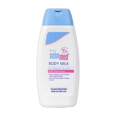 Sebamed Baby Body Milk Lotion|pH 5.5|Ideal for daily hydration of dry skin(100 ml)