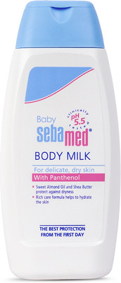 Sebamed Baby Body Milk Lotion|pH 5.5|Ideal for daily hydration of dry skin(100 ml)