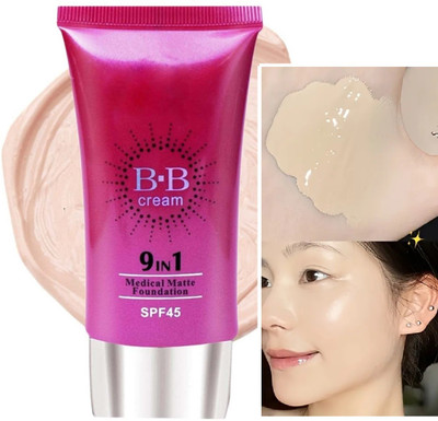 GULGLOW99 BB Cream Moisturizer for Face Full Coverage With SPF 45(50 ml)