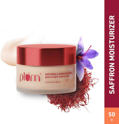 Plum Saffron & Kumkumadi Oil Glow Bright Moisturizer | With SPF 35 | UVA/B Protection(50 g)