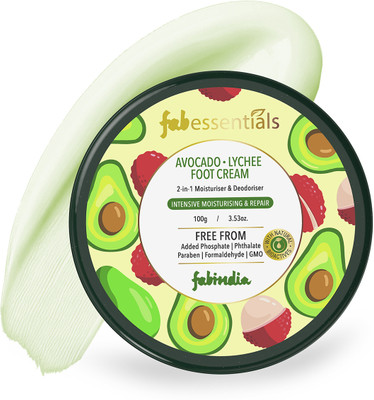 fabessentials Avocado Lychee Foot Cream(100 g)