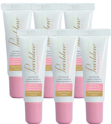 Pearldew Lip Care 10 gm | With Rich Oils & Butters | Preservative free(60 g)