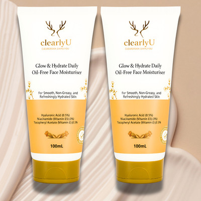 clearlyU Acne-Prone Skin Moisturiser for Pimple Control Unisex 200 ml(200 ml)