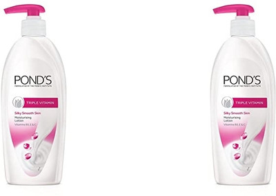 POND's B 3 , E & C TRIPLE VITAMIN LOTION 600 ML X COMBO 2(1200 ml)