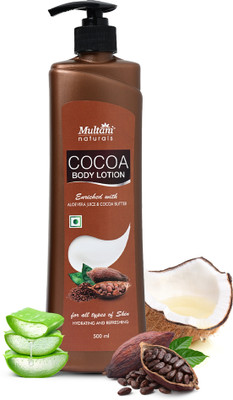 Multani Natural Cocoa Butter & Aloevera Body Lotion | Nourish & Moisturize -(500 ml)