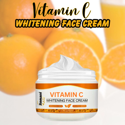 Sonavi Vitamin C Skin Brightening Cream Enriched with Nourishing Cream(50 g)