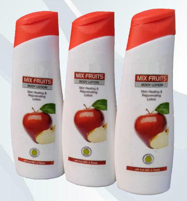 zempa MIX FRUIT Body Lotion, For Normal to Dry skin PACK OF 3*100ML R.T.C.-32W(300 ml)
