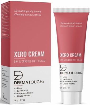Dermatouch Xero Cream | Specially for Dry & Cracked Feet | Soothes & Moisturizes(20 g)