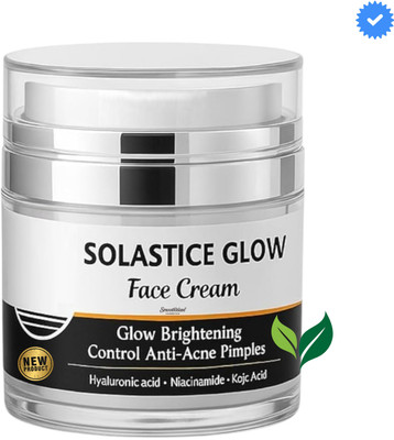 SmoothWave Cosmetics Solastice Glow Face Cream | Brightening, Whitening & Radiance Formula(50 g)