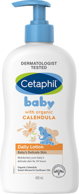 Cetaphil BABY DAILY LOTION WITH ORGANIC CALENDULA FACE AND BODY(400 ml)