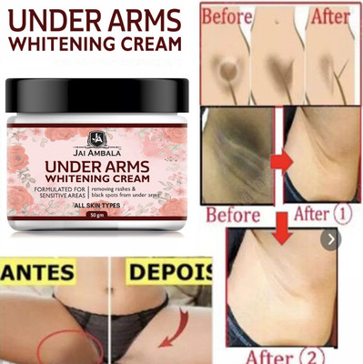 Jai Ambala Dark Underarm Whitening & Brightening Cream For Dark Sport Removal Body Creams(50 g)