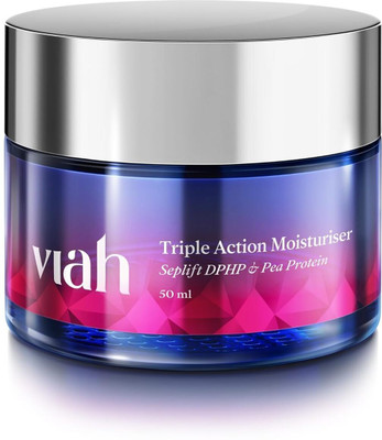 Viah Triple Action Moisturizer for Anti-Aging Firming&Glowing Skin Pollution Defense(50 ml)
