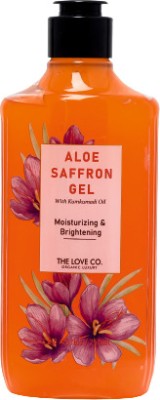 the love co Aloe Saffron Gel - Aloe Vera Gel For Skin Acne - Gel For Acne & Scar(250 ml)