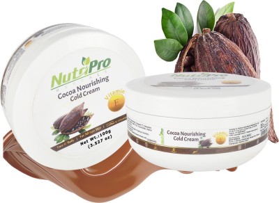 NutriPro Cocoa Nourishing Cold Cream|Enriched With Coffee & Vitamin E(100 ml)