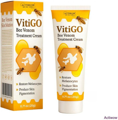 ACTIWOW VitiGo Bee Venom Cream for White Glow and Freshness A01 ST01(50 g)