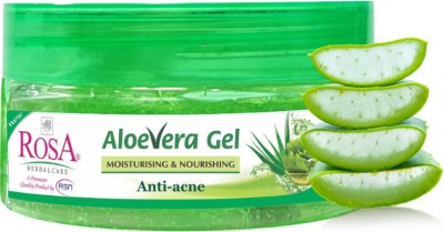 ROSA Aloevera Gel With Anti -acne I Moisturising & Nourising for all skin*(500 ml)