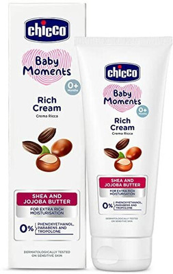 Chicco Rich Cream, New Advanced Formula with Natural Ingredients for Extra Rich cream(100 g)