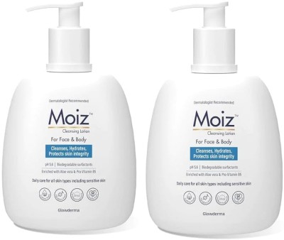 MOIZ Cleansing Lotion Pack of 2(800 ml)