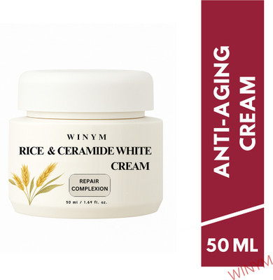 Winym Rice Cream Anti Wrinkle Care Hydrating Glow Soft Texture(50 ml)