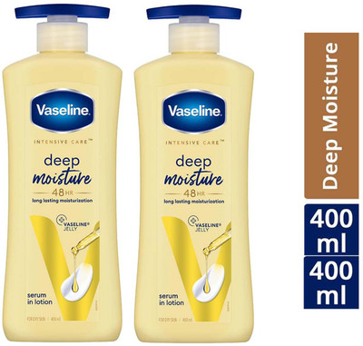 Vaseline Intensive Care Deep Restore Lotion Gives Non-Greasy, Glowing Skin(800 ml)