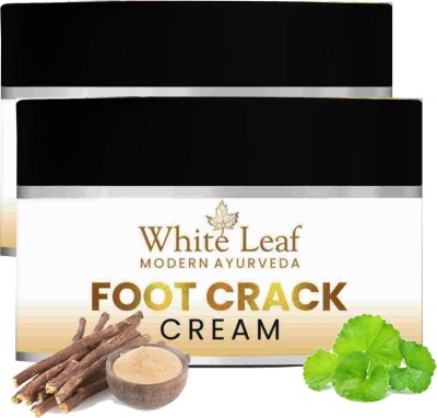 White Leaf Foot Care Foot Crack Heel Repair Cream Skin Hydrating and Nourishing Rough Feet(100 g)