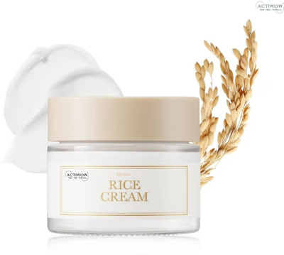 ACTIWOW Korean Rice Cream Gentle Fresh Moisture(50 g)