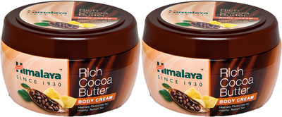 HIMALAYA Rich Cocoa Butter Body Cream 200ML (Pack of 2)(400 ml)