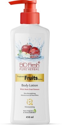 Biofresh Fruits Fruit Moisturizing Body Lotion for Men and Women(450 ml)