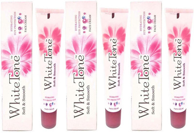 White Tone Face Cream Smooth & Soft 25gm x 3(75 g)