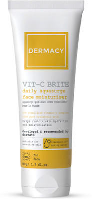 DERMACY VIT - C Brite Daily Aquasurge Face Moisturiser|Restore Skin Moisture & Hydration(50 g)